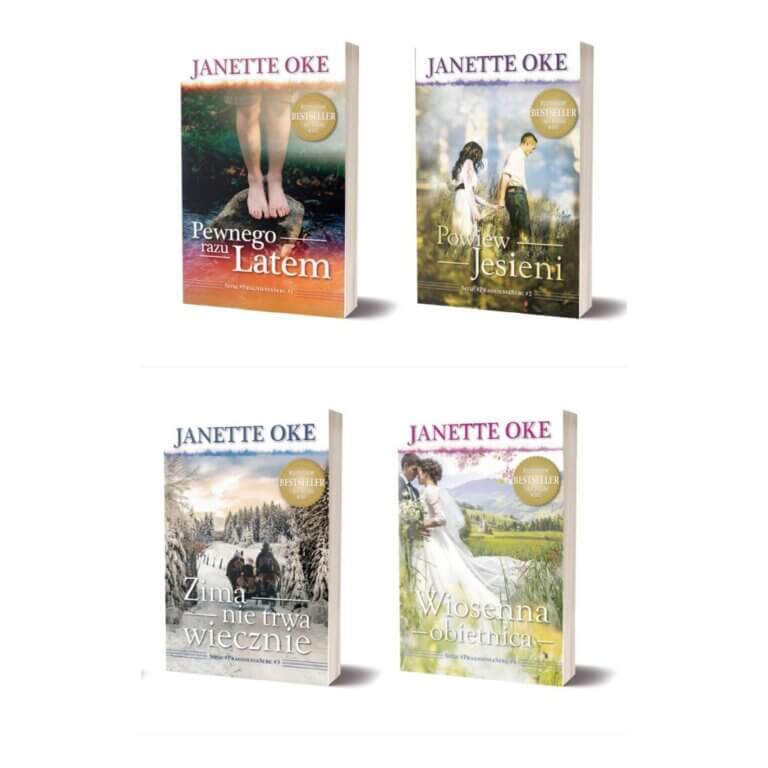 Pakiet 4 powieści Janette Oke - seria #PragnieniaSerc